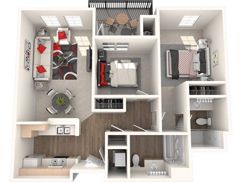 Santa Catalina Floor Plan at 55+ FountainGlen Stevenson Ranch, Stevenson Ranch, CA